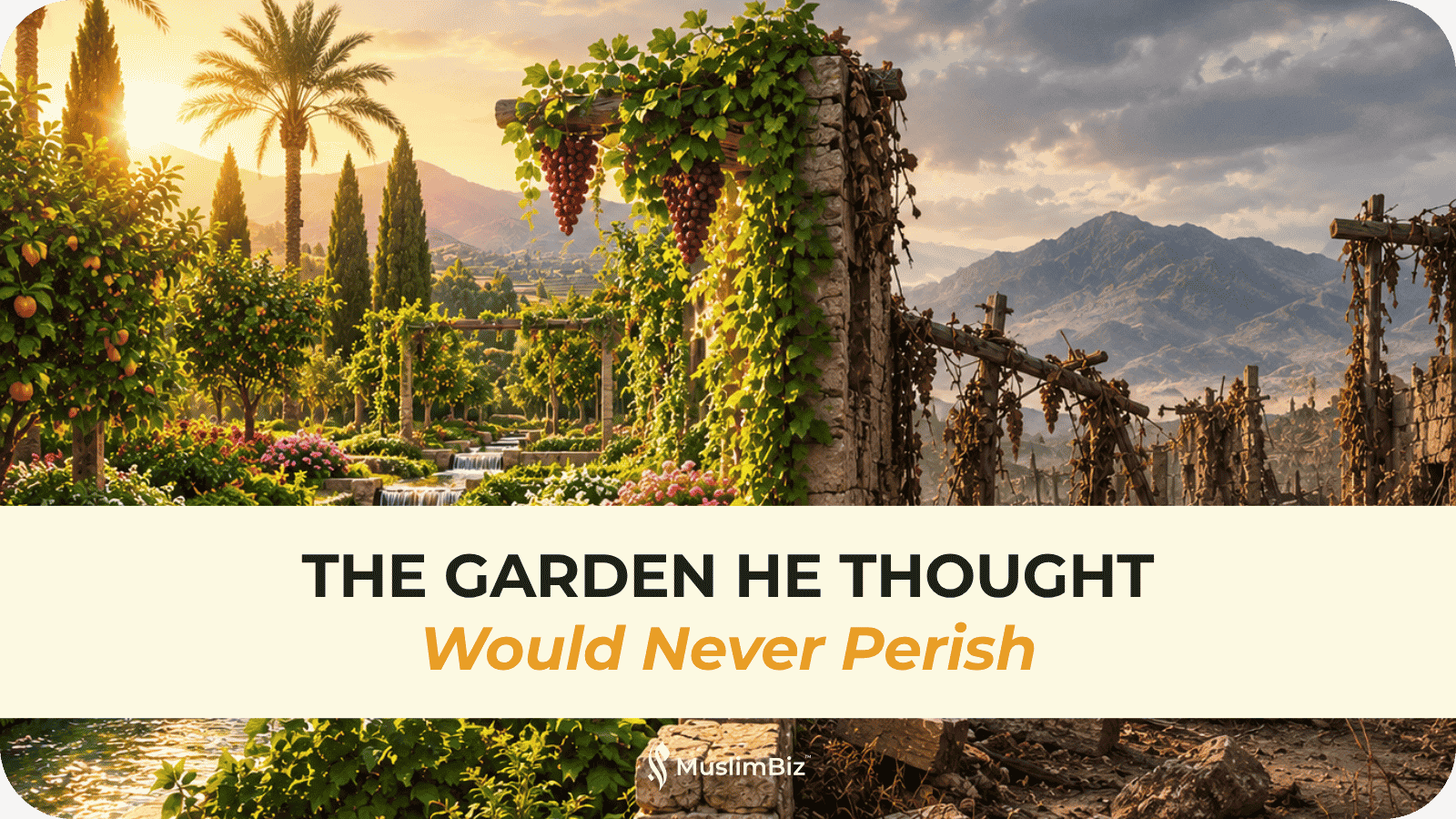 The Garden He Thought Would Never Perish